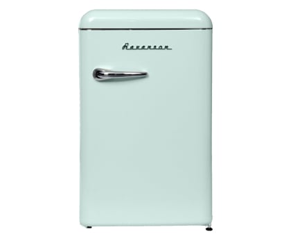 Lodówka Ravanson LKK-120RM Mini 86cm Miętowa Retro 118L